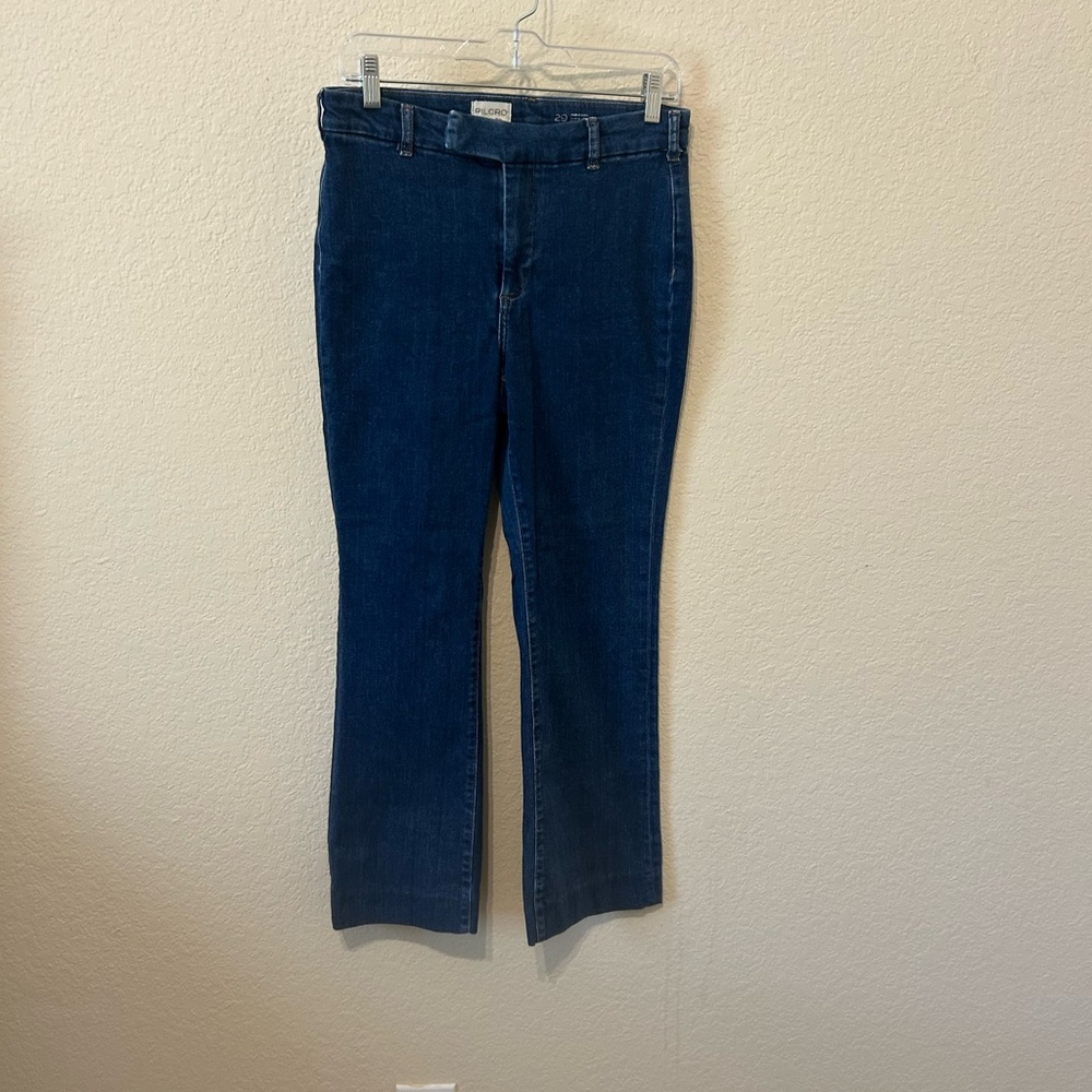 Pilcro Blue Jeans with Worn Indigo Look
